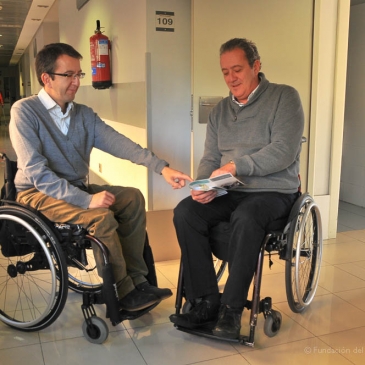 ASPAYM Madrid realiza el programa “Tutorías para personas con lesión medular reciente” gracias a la colaboración de Fundación Ibercaja