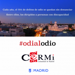 Poner el foco en los delitos de odio, objetivo de la nueva campaña de CERMI Madrid